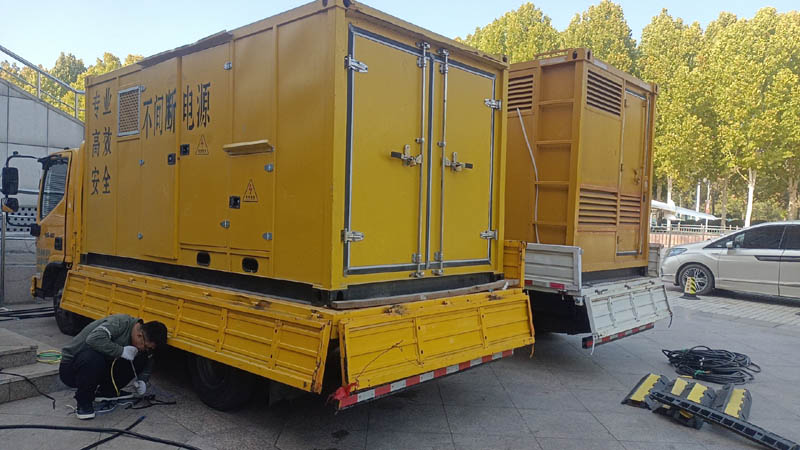 宝安柴油发电机组和UPS电源配合使用时的注意事项